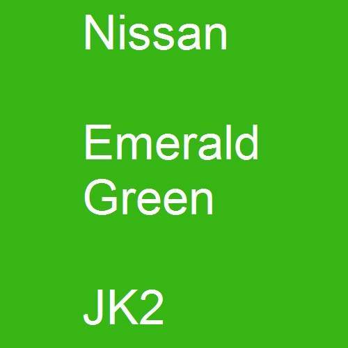 Nissan, Emerald Green, JK2.